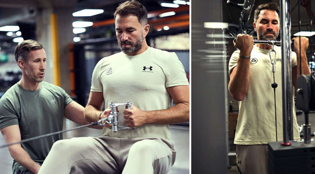 Boxing Promoter Eddie Hearn Says that Staying in Shape is a 'Respect Thing'