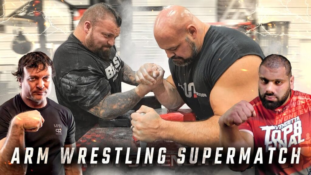 Brian Shaw: Eddie Hall Will Be My “Sacrificial Lamb” in First Arm Wrestling Match 