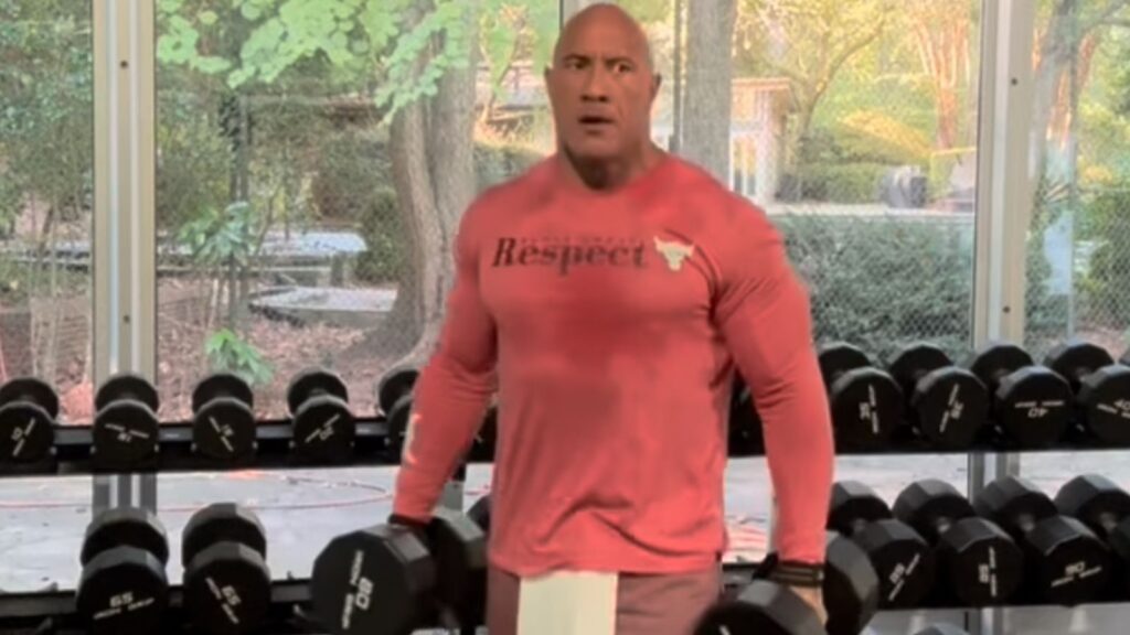 Dwayne Johnson's Go-To Back Exercise