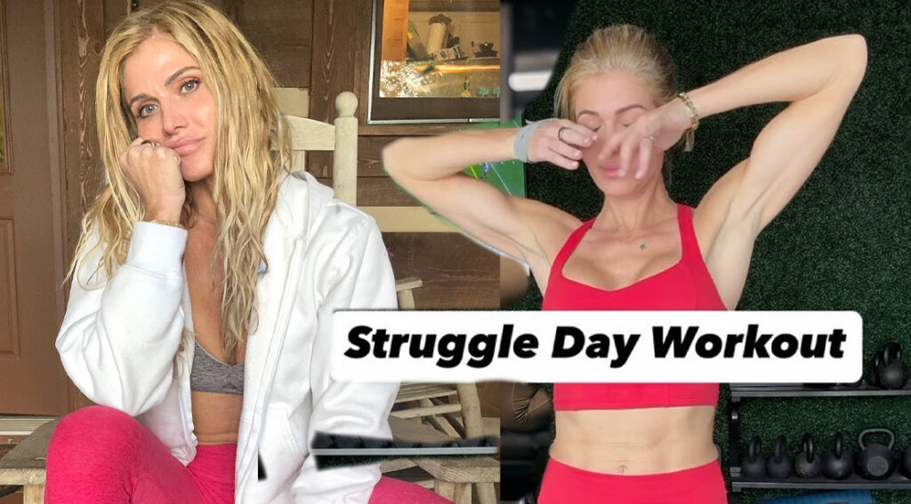 WWE Legend Torrie Wilson Shares Tips for Overcoming 'Struggle Workouts'