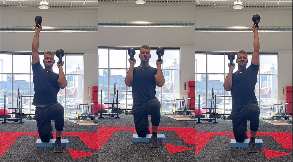 Build Unshakable Shoulder Stability with the Kettlebell Bottoms-Up Alternating Press