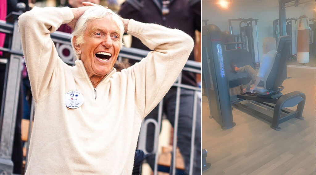 Legendary Actor Dick Van Dyke Hits The Gym After Turning 99