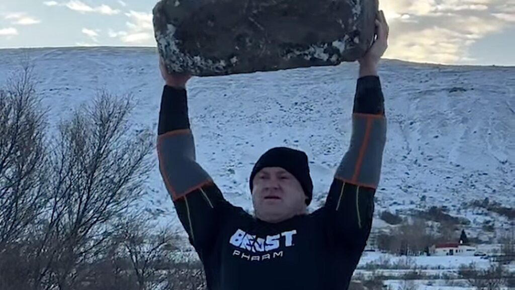 Mateusz Kieliszkowski Sets Stone Press World Record at 2024 Magnus Ver Magnusson Classic