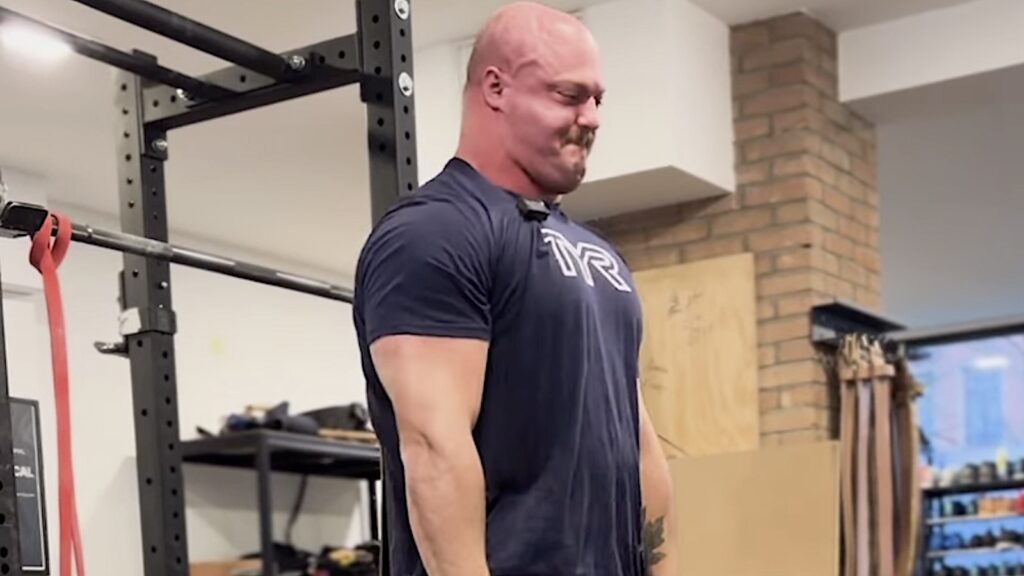 Mitchell Hooper Deadlifts 750 Pounds Beltless