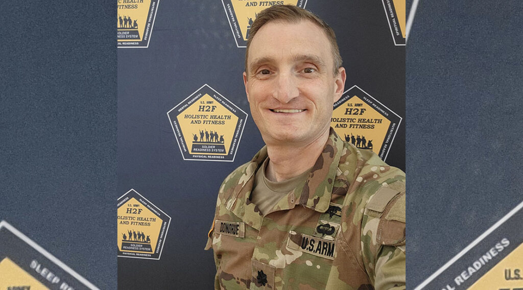 LTC Sean Donohue's Commitment To H2F Will Help Many Be Fit To Serve