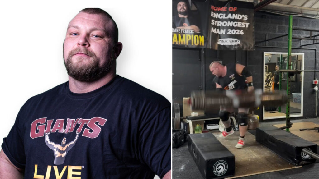 Thousands raised after strongman Kane Francis suffers brutal injury