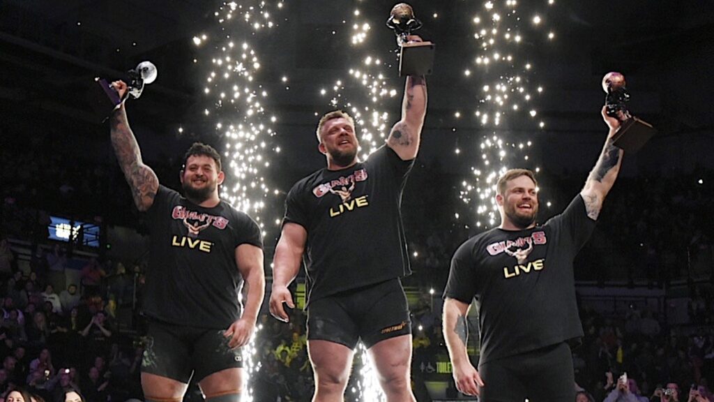 2025 Britain's Strongest Man Results