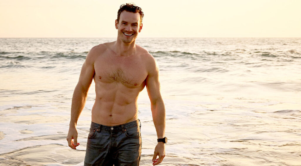 Luke Cook's Chest and Back Workout For a Hollywood Physique