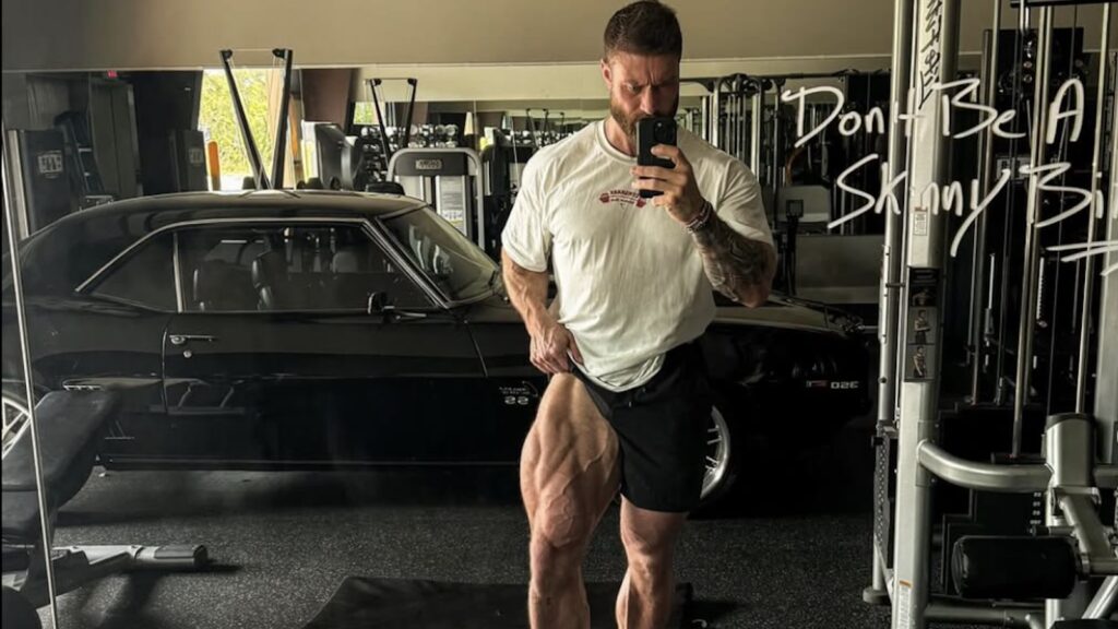 Chris Bumstead Uses "The World's Weirdest Warm-Up"